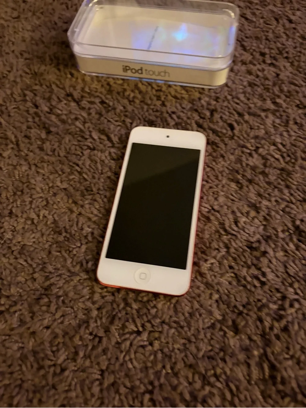 Apple iPod touch White Front Pink Back